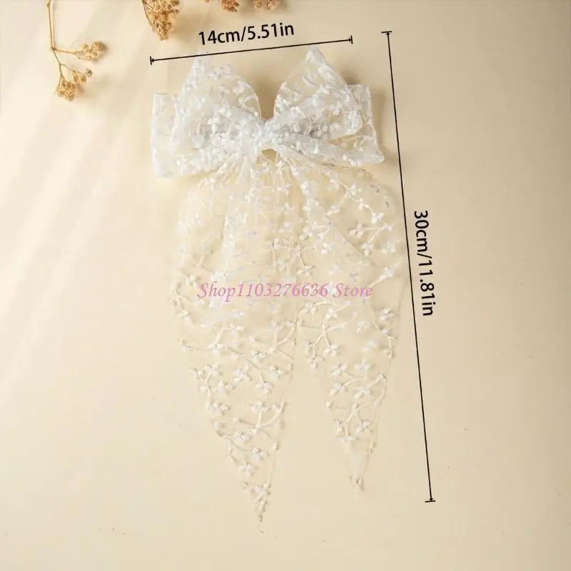Pinza de encaje para el pelo de bebé – Accesorio para fiesta - imagen 4