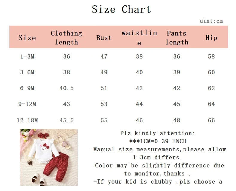 Conjunto de ropa para niña recién nacida con mono de conejo, pantalón y diadema