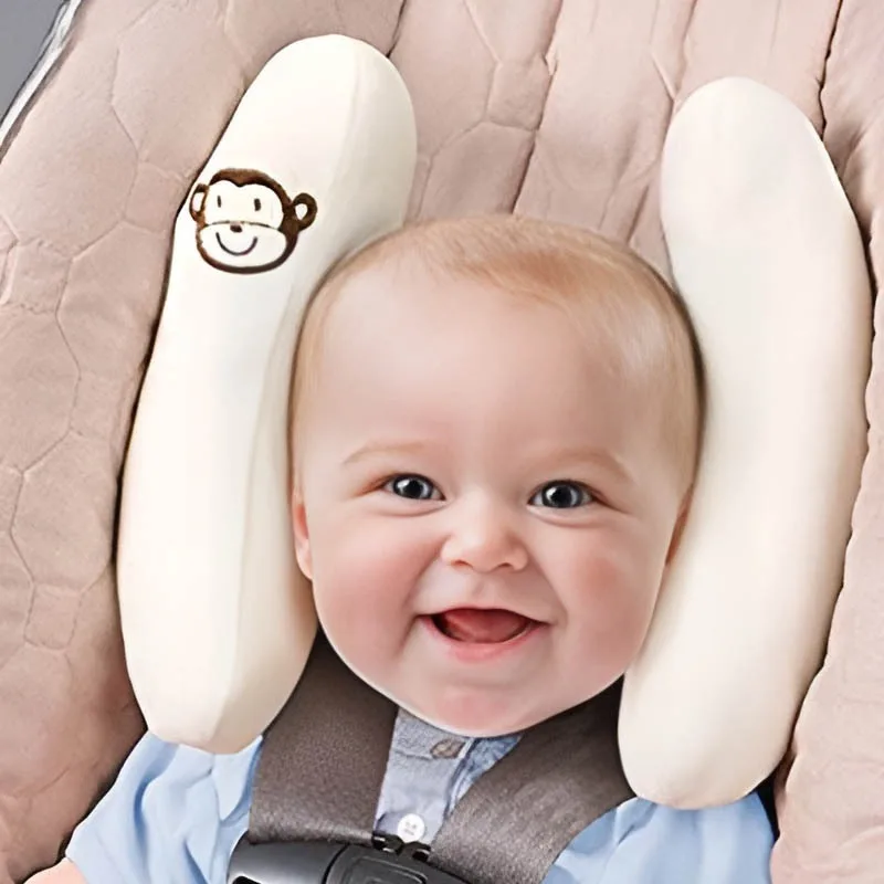 Almohada cervical infantil con dibujos para viajes en coche - imagen 4