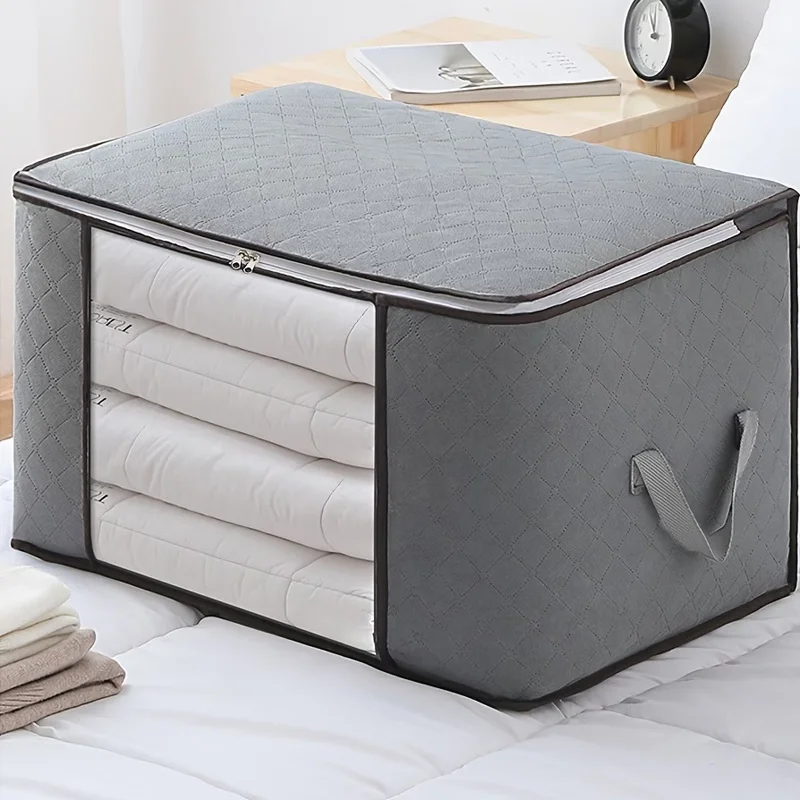 Bolsa de almacenamiento grande de edredones con ventana visible - imagen 4