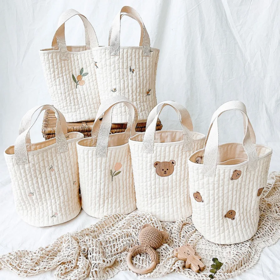 Bolsa de pañales acolchada para cochecito – Organizador portabebés