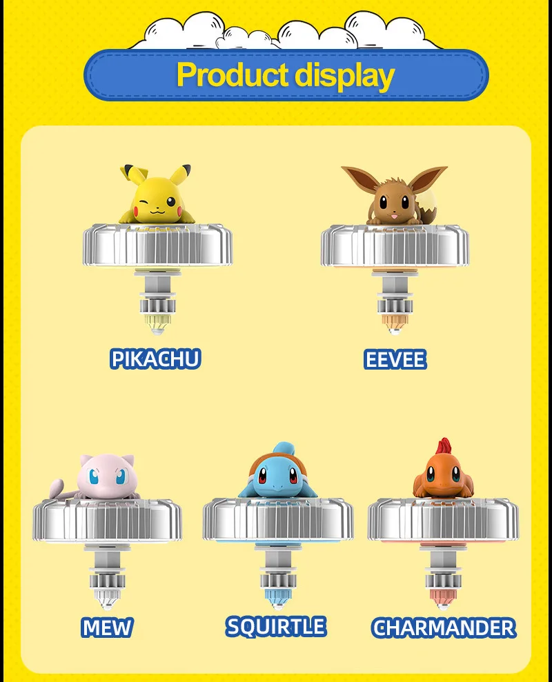Charmander peonza pokemon