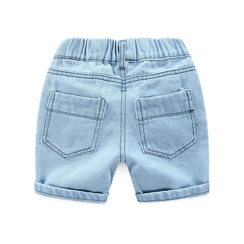 Pantalones cortos vaqueros de mezclilla para niños veraniegos - imagen 5