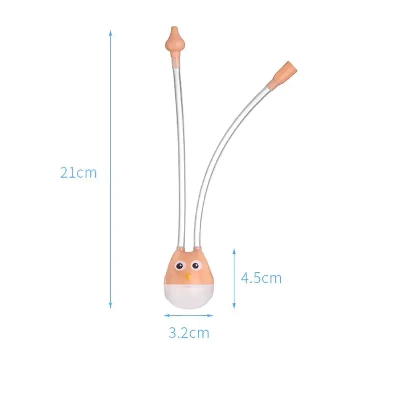 Aspirador nasal antirreflujo para bebé con boquilla de silicona - imagen 5