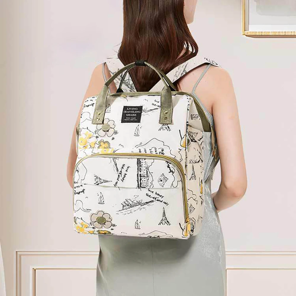 Bolso de madre y bebé multifuncional alta gama con puerto carga USB - imagen 5