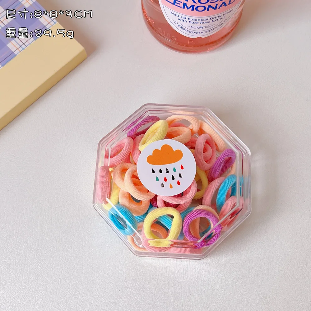 Coleteros elásticos para niña color caramelo - imagen 4
