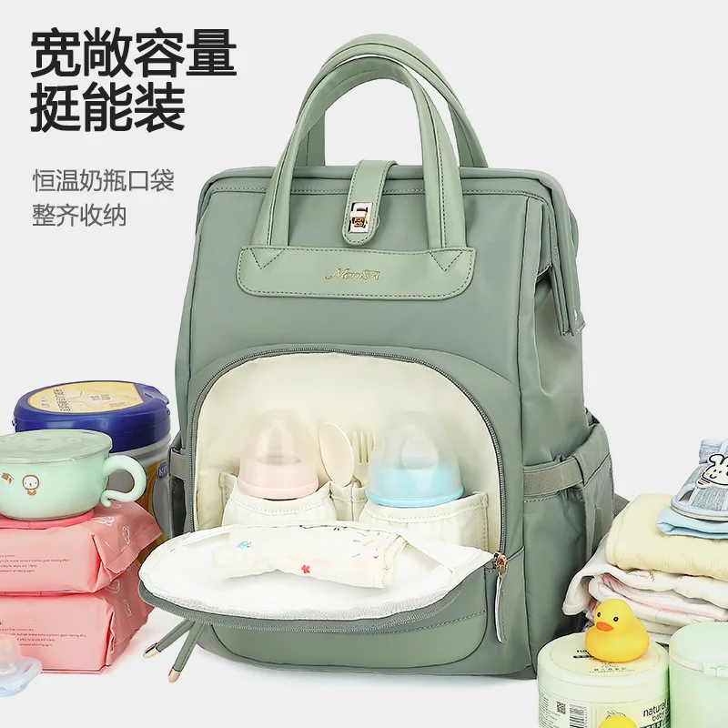 Mochila cambiador gran capacidad para bebé y mamá de viaje - imagen 5