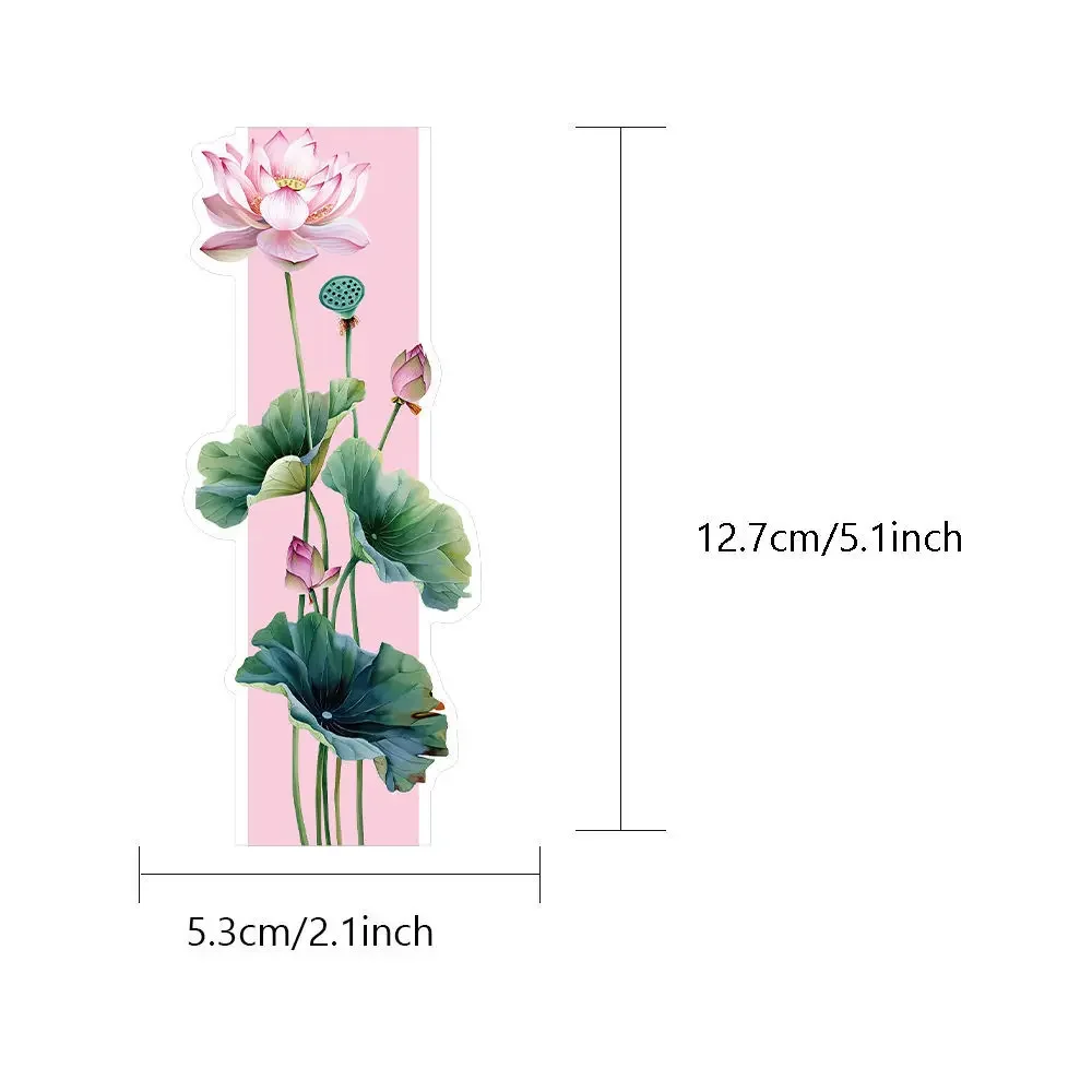 Marcapáginas floral para niños – Diseño original de flores de primavera - imagen 5