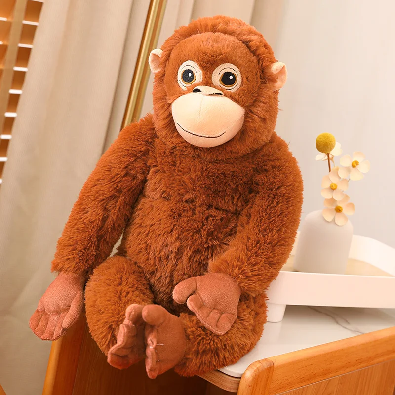 Peluche de orangután realista para niños, regalo de cumpleaños - imagen 5