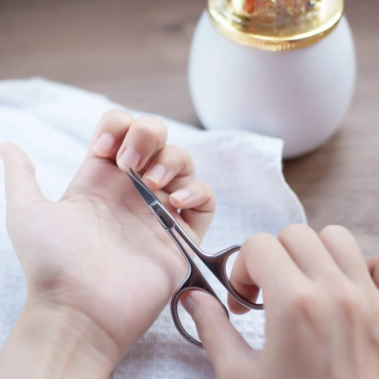Tijeras bebé acero inoxidable para cutículas corte preciso seguro - imagen 4