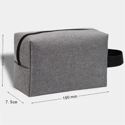 Neceser de viaje minimalista portátil para cosméticos y aseo