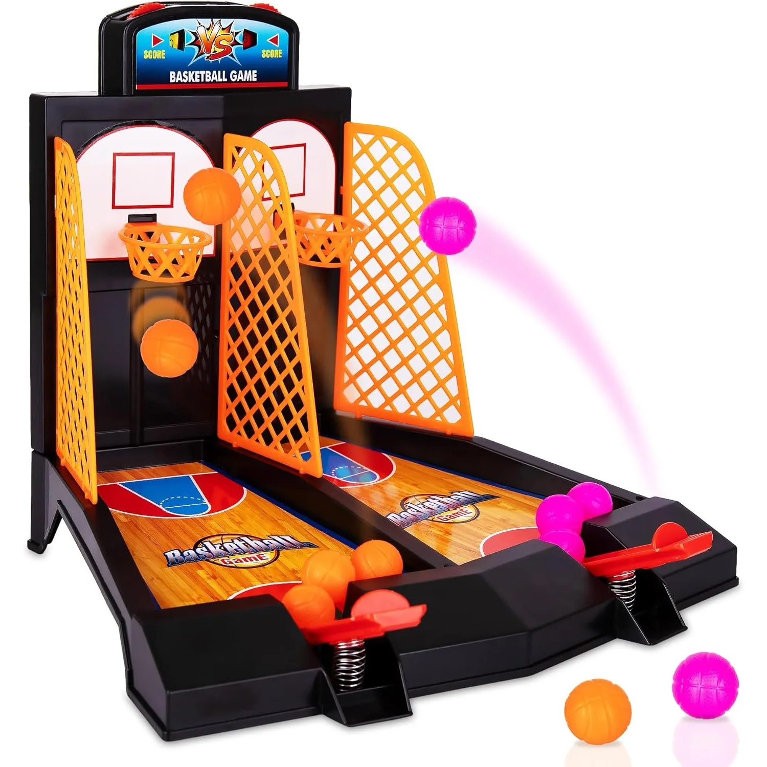 Baloncesto de mesa infantil con aro y pelota