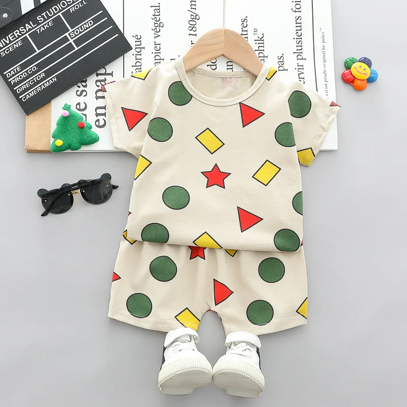 Conjunto bebé niña: camiseta y shorts de algodón para verano - imagen 2