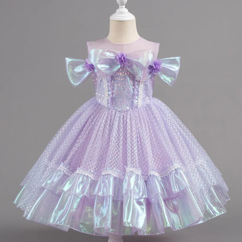 Vestido niña verano sencillo y elegante estilo princesa