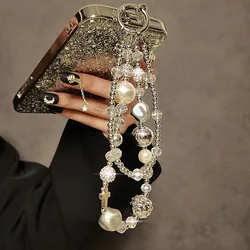 Colgante antipérdida con perlas – Estilo retro