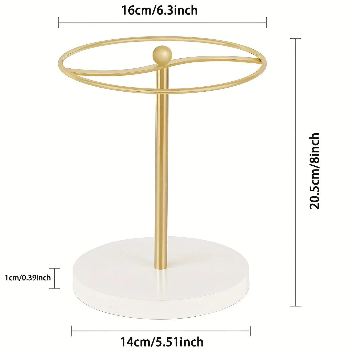 Soporte en un ambiente de decoración moderna