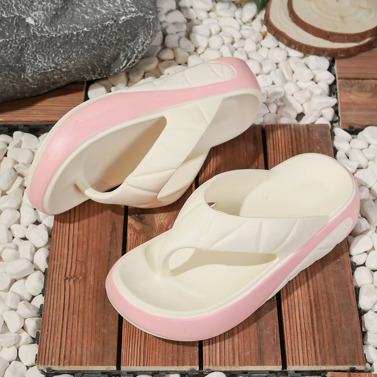 Chanclas de playa con plataforma de verano en EVA para niñas