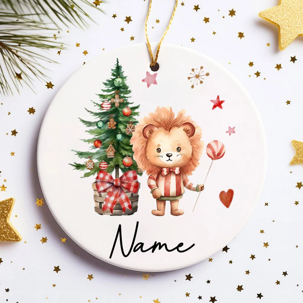 Adorno navideño personalizado para bebé con foto - Regalo recuerdo - imagen 5