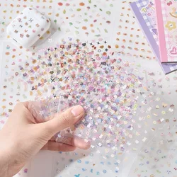 Pegatinas infantiles troqueladas de dibujos para diario y álbum