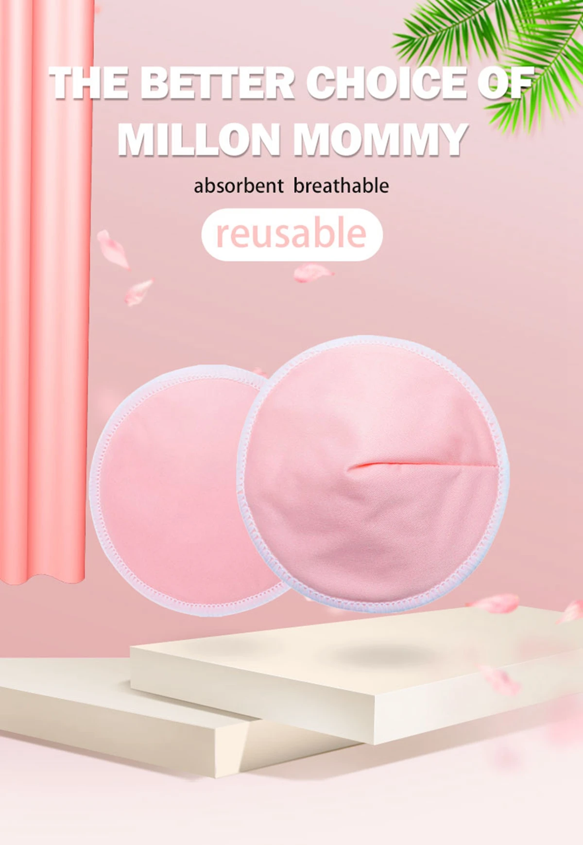 Pack de dos almohadillas de lactancia