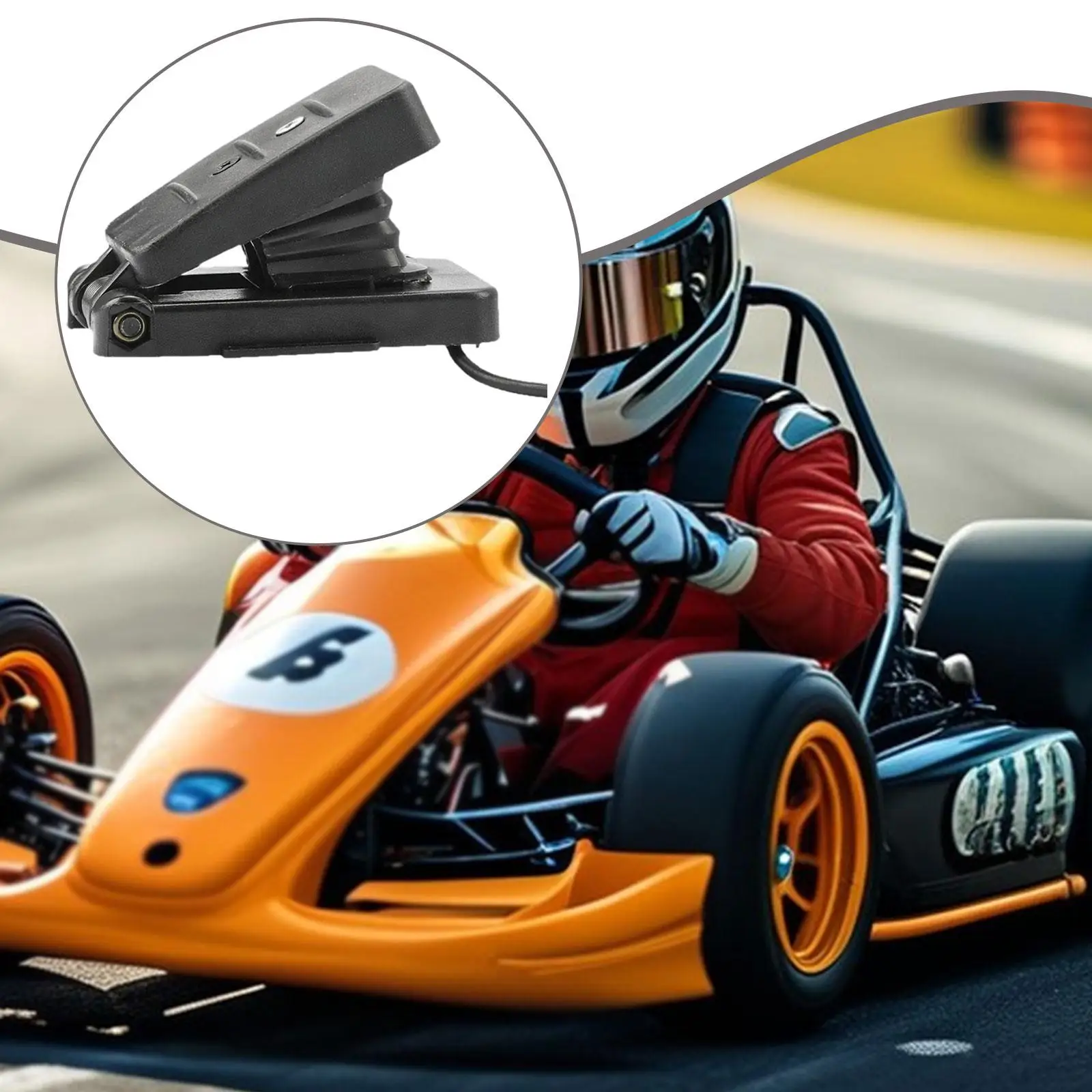 Pedal acelerador para kart infantil ergonómico de repuesto - imagen 5
