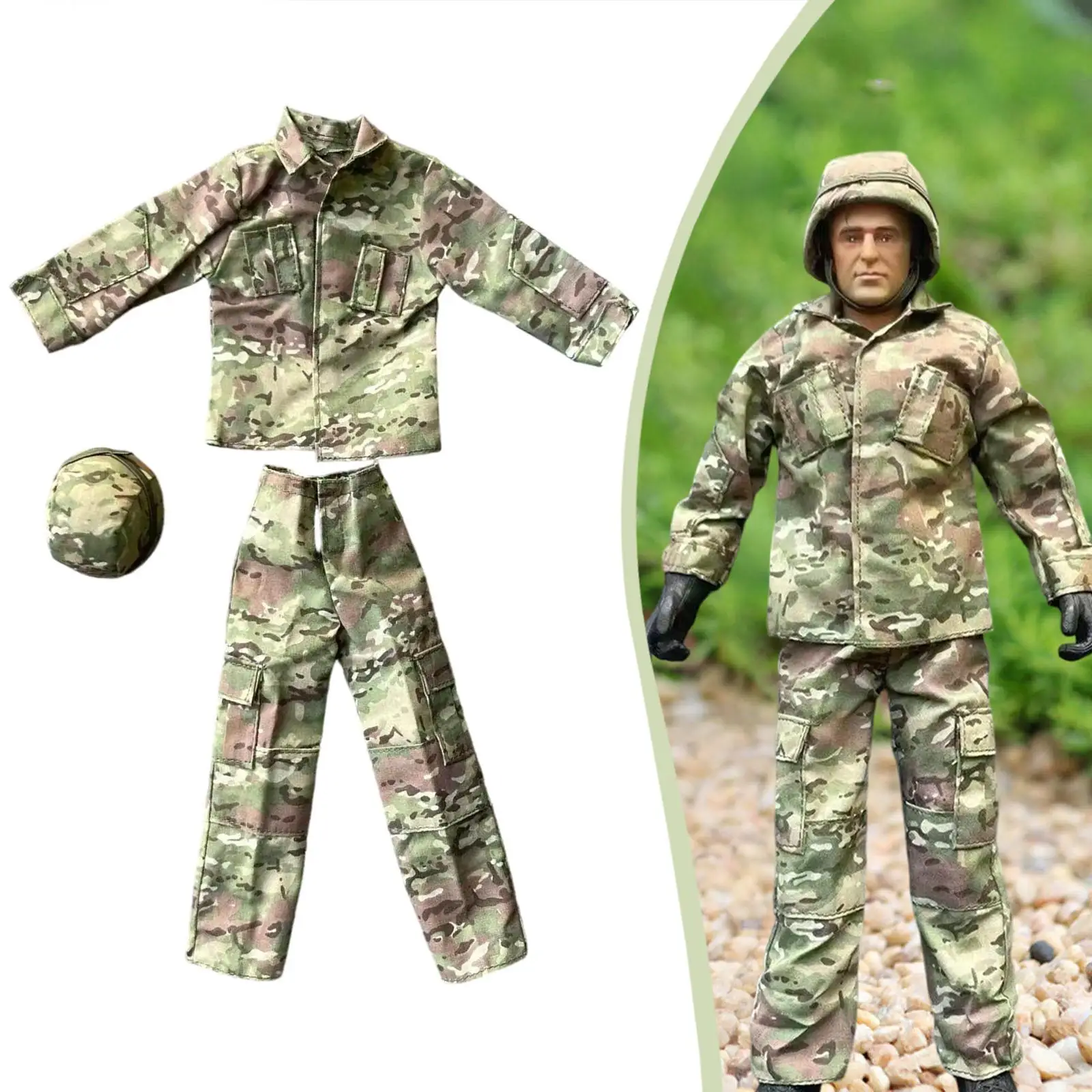 Disfraz para muñecos de acción con chaqueta y pantalones - imagen 5