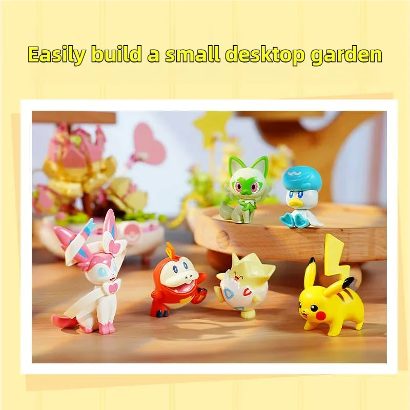 Bloques de construcción Pokémon Pikachu Togepi – Juguete escritorio - imagen 5