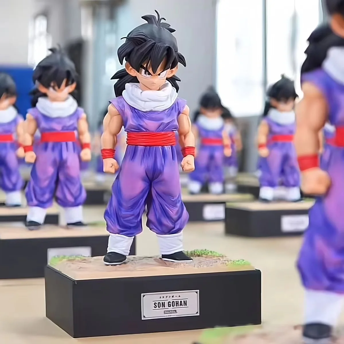 Figura Dragon Ball de Gohan y Krilin coleccionable PVC - imagen 4