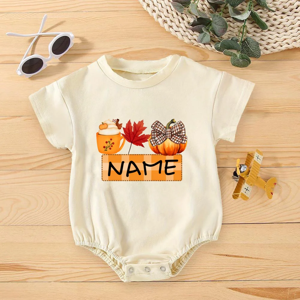 Pelele bebé de burbujas personalizado para otoño - imagen 2