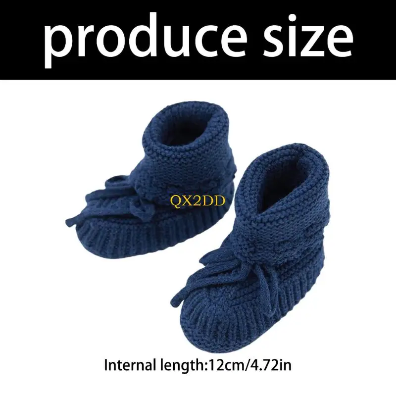 QX2D Primeros zapatos para caminar, suaves y térmicos bebé - imagen 5