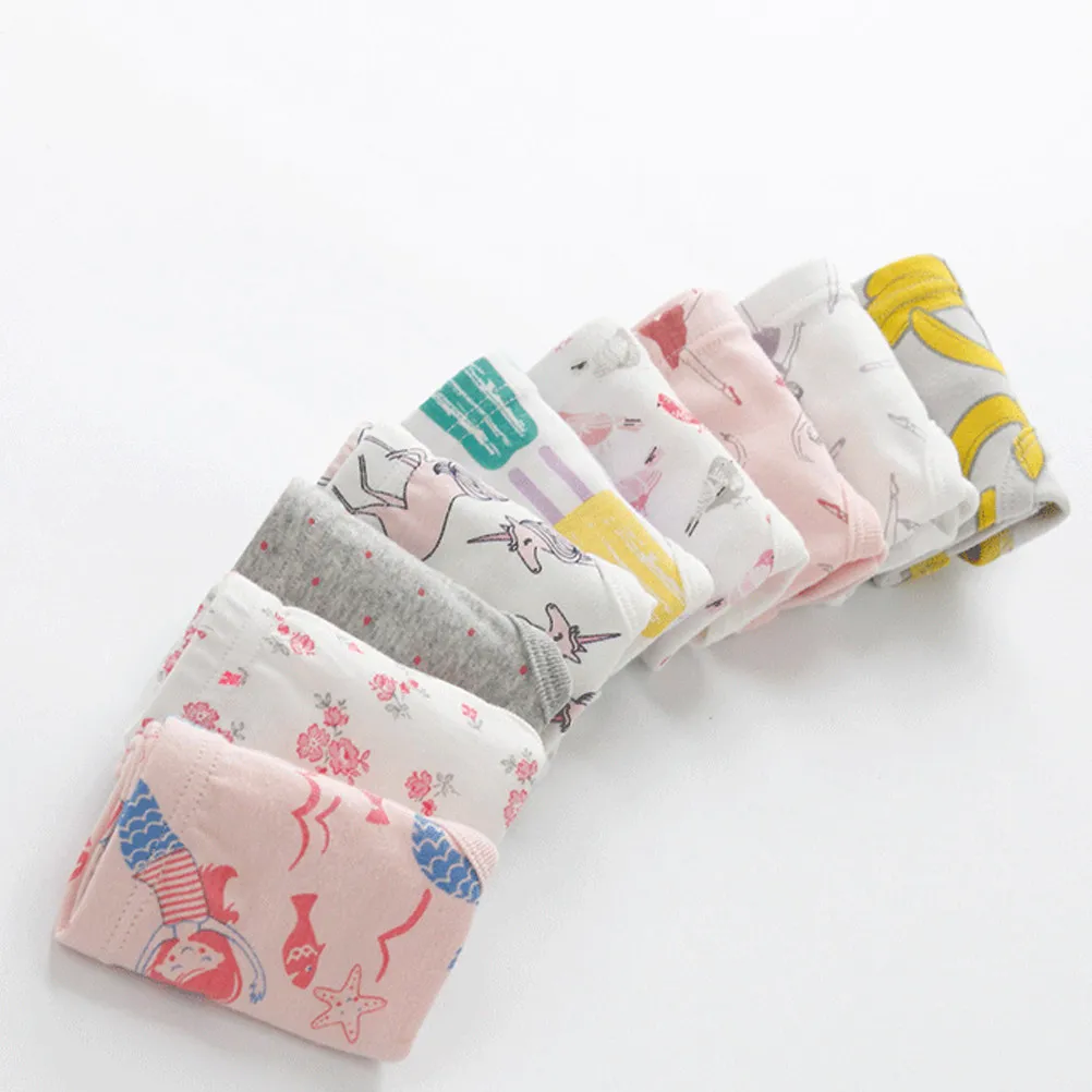 Pantalones de algodón para niñas con estampado infantil transpirable - imagen 3