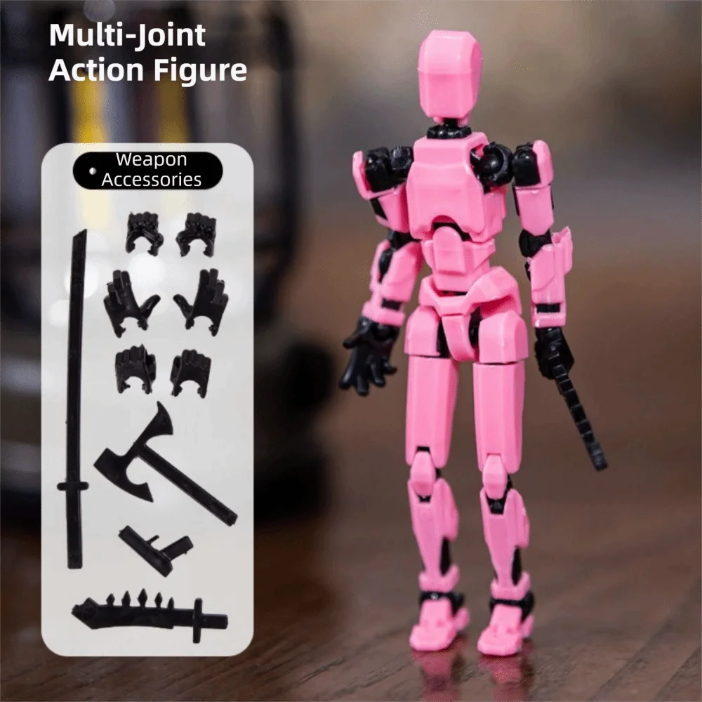 Robot articulado transformable posable figura móvil multiarticulado - imagen 4