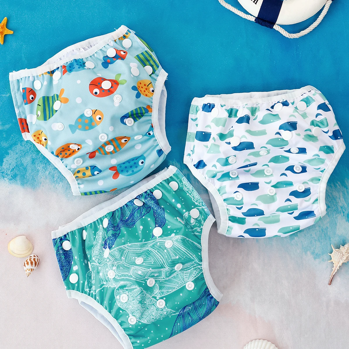 Kangobaby Mi vida suave: pañales de natación reutilizables con ajuste - imagen 3