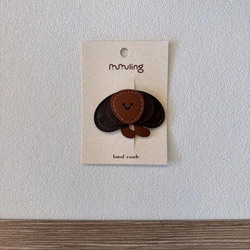 Pinzas para el cabello de niña croissant con pasador - imagen 5