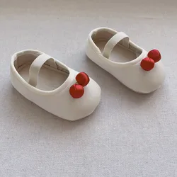 Zapatos de princesa en piel para primeros pasos bebé