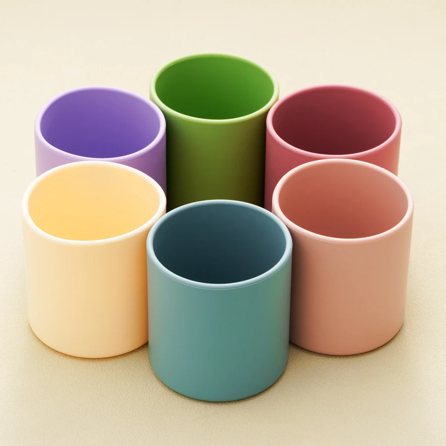 Taza de silicona suave para bebés