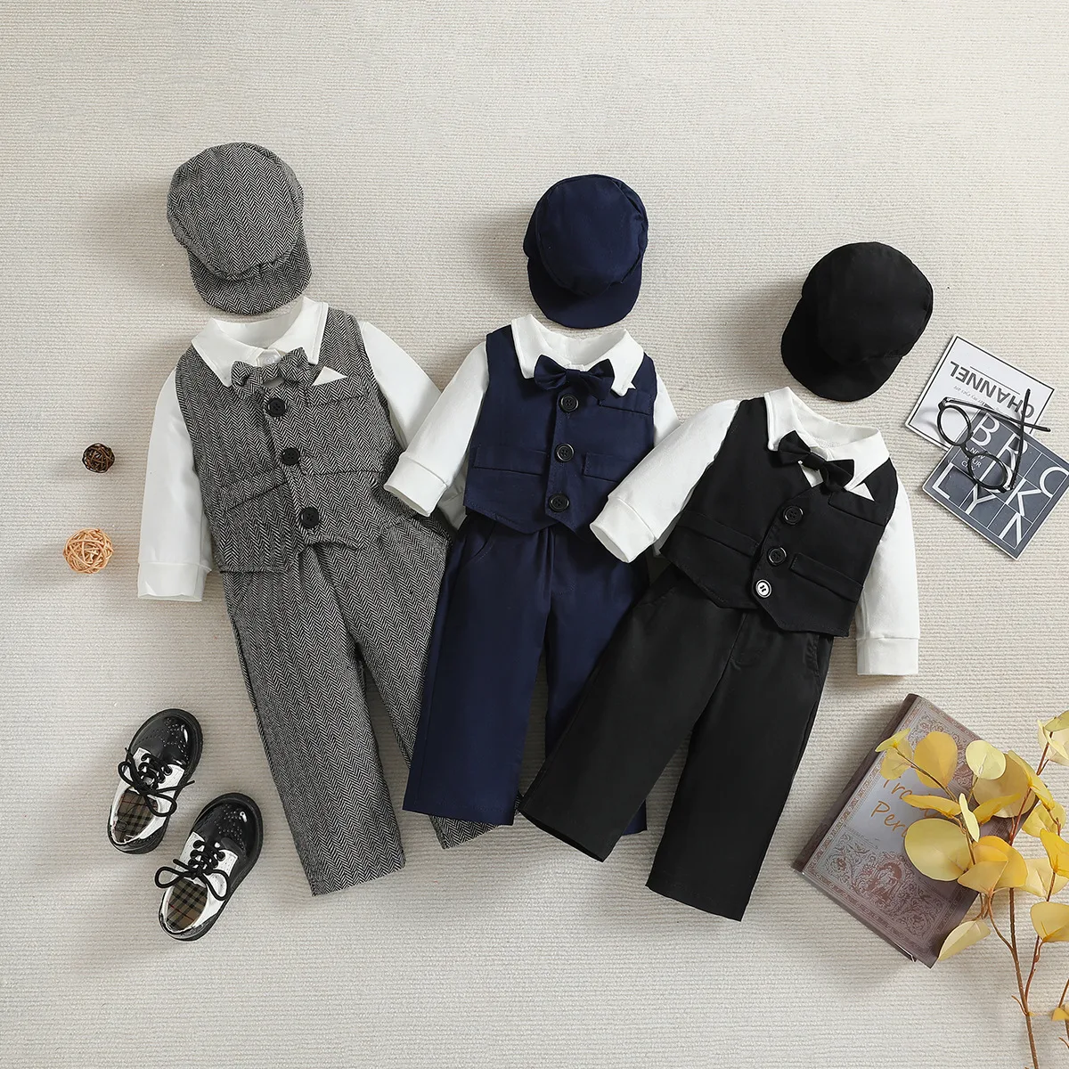 Sombrero y corbata del conjunto BC782