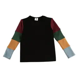 Camiseta para niños y niñas de manga larga - estrella en espalda