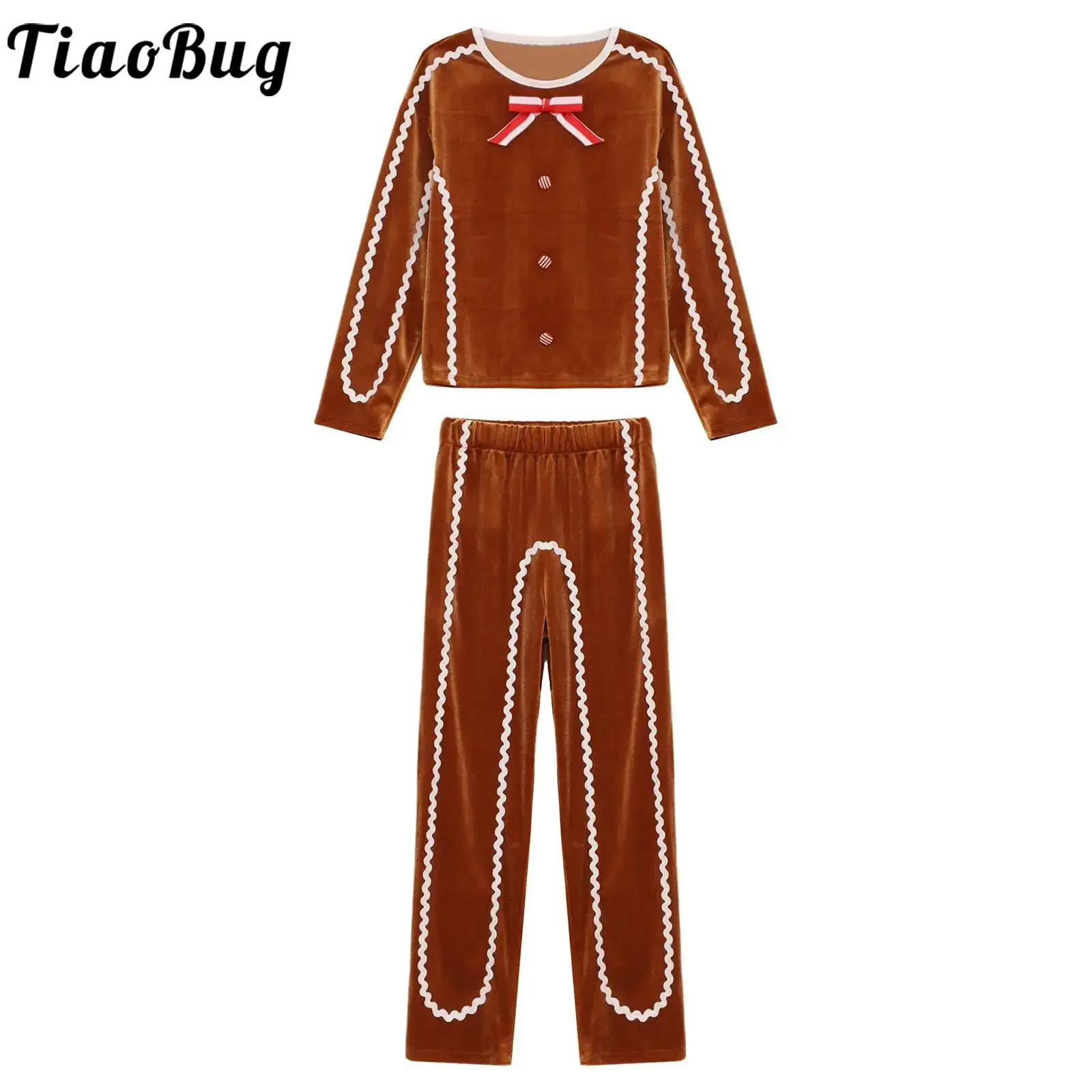 Disfraz de Papá Noel para niño – Traje de terciopelo navideño - imagen 4