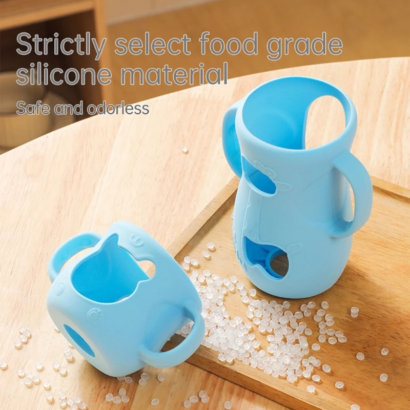 Avent Soporte de silicona para biberón con funda de agarre ergonómica - imagen 4