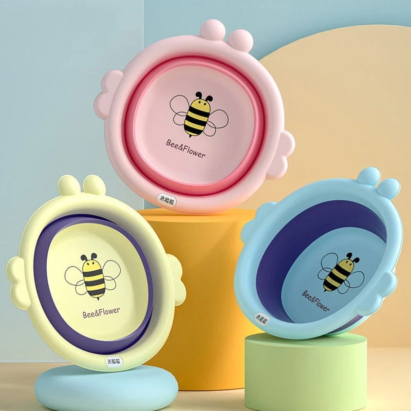 Bañera y orinal portátil 3 piezas – Plegable viaje bebé