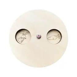 Tablero de actividades infantil portátil de madera sensorial