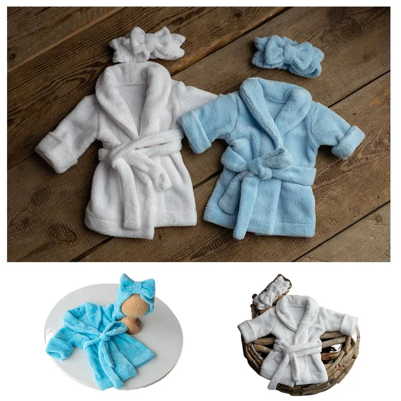 Albornoz con capucha para bebé – bata de baño recién nacido - imagen 2