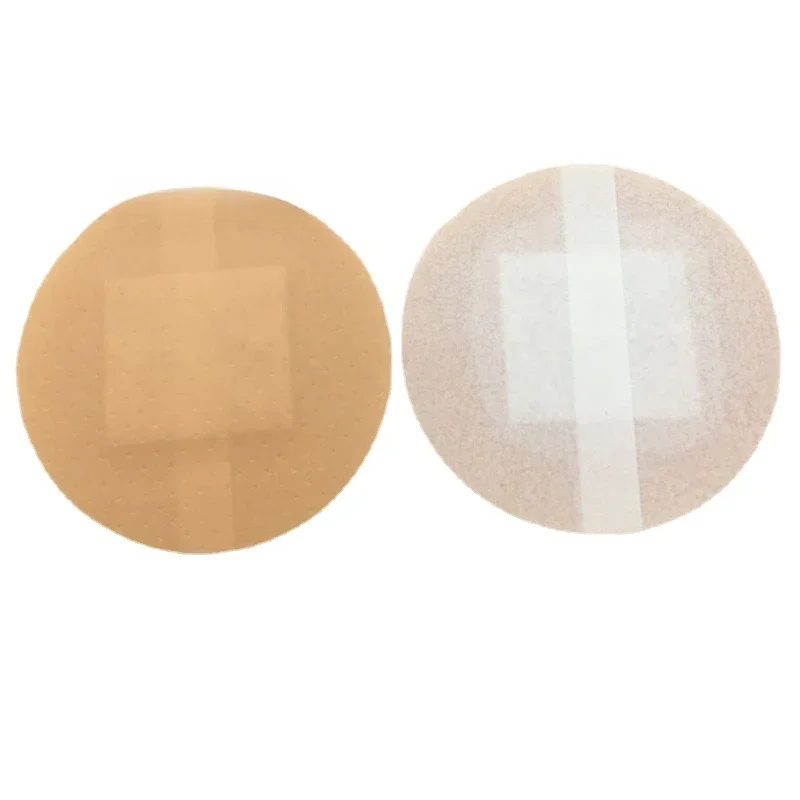 Apósitos adhesivos redondos color piel para heridas niños adultos - imagen 3