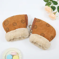 Guantes de invierno infantiles para bicicleta con dibujos animados