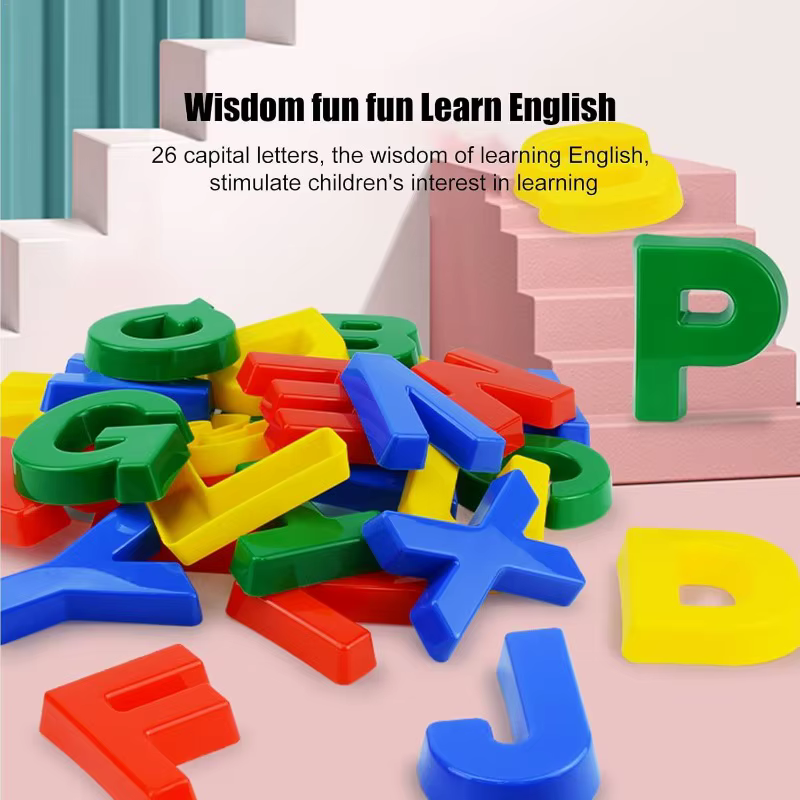 Letras mayúsculas ABS para niños