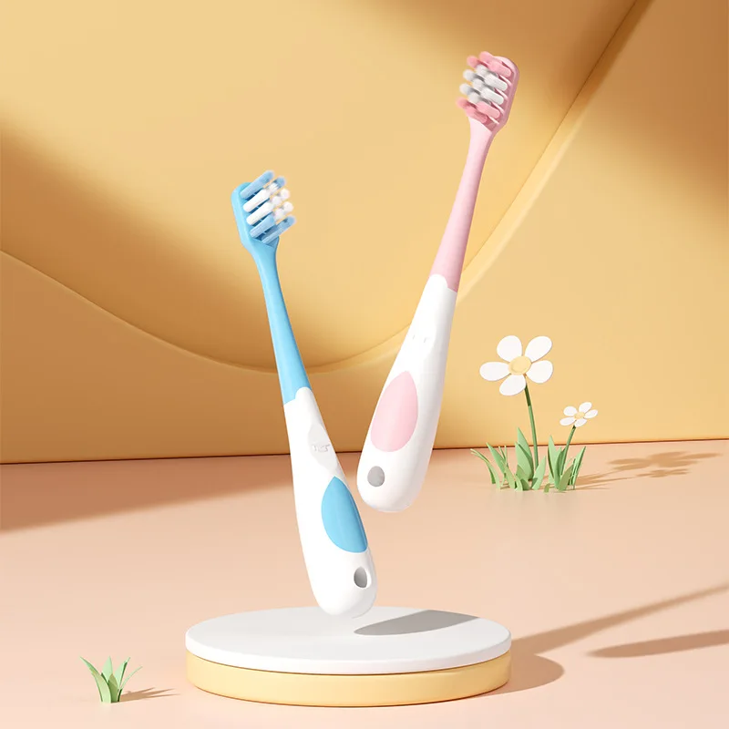 Vista del cepillo para niños, estilo caramelo Kawaii
