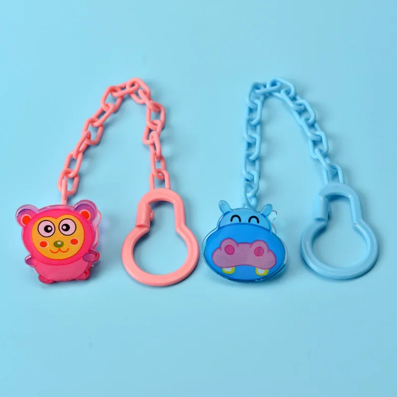 Clip de chupete para recién nacido con diseño de animales - imagen 4