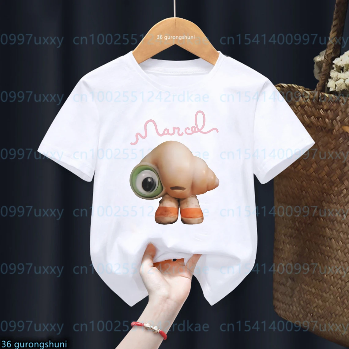 Camiseta infantil manga corta con print – Estilo Kawaii para niño - imagen 3