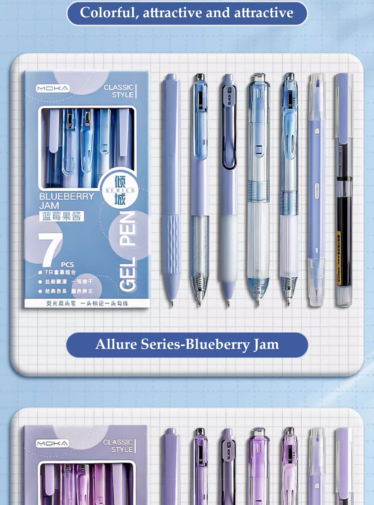 Escritura clara con bolígrafo 0,5 mm